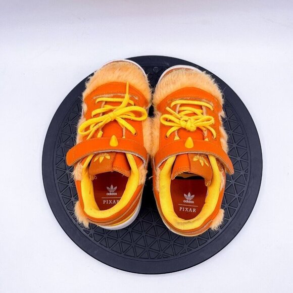 Adidas x Monster Inc. Forum Low C George Sanderson Furry Shoes Size 10k GW0842 - Picture 8 of 9